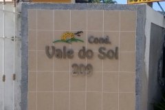 Letras de aço escovado
