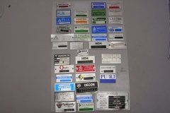 Placas para equipamentos