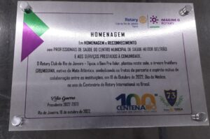 Placas de Inauguração de alumínio com gravação digital