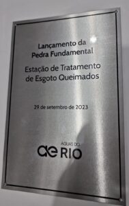 Placas de Inauguração de metal com gravação digital